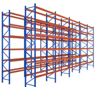 金硕货架定制横梁式仓储货架重型钢结构承重架仓库集成式层网货架