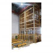 货物往复式提升机智能滚筒式提升机垂直货物上下输送往复式升降机