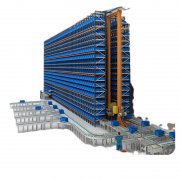 AGV智能货架高层托盘立体库堆垛机自动化重型货架 